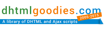 Library of DHTML, Javascript and Ajax codes